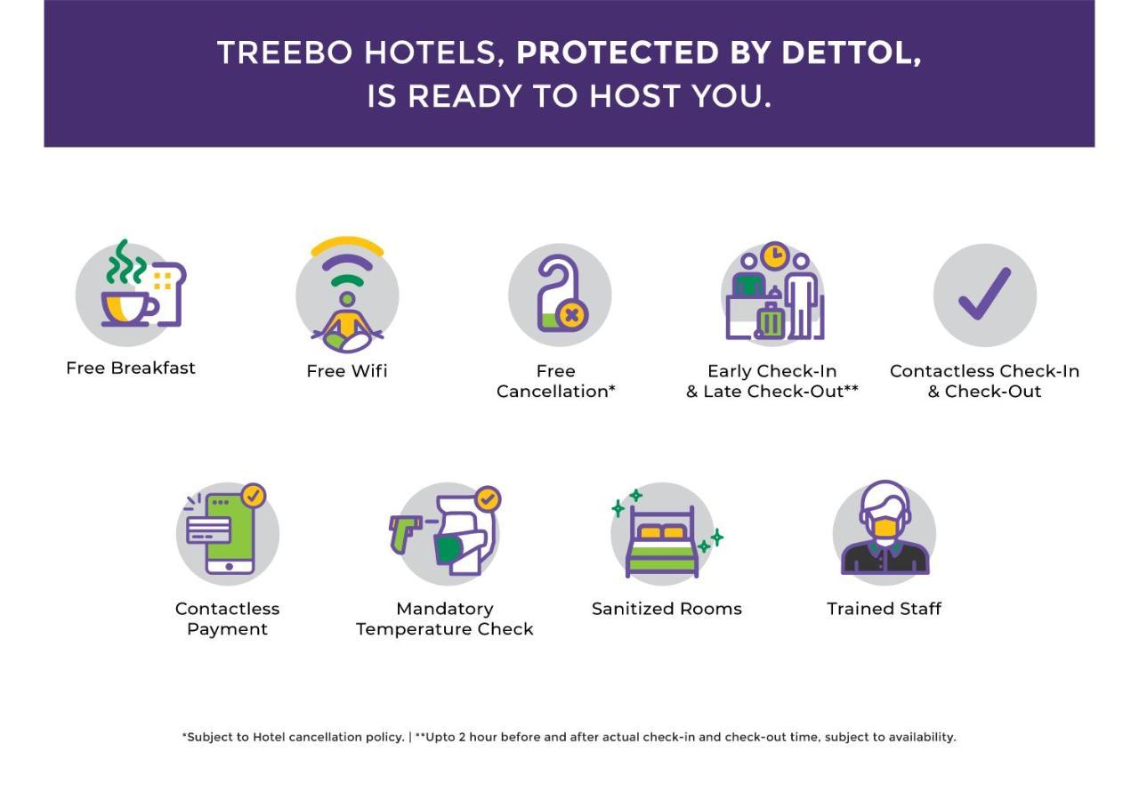 Treebo Trend Wedding Bells Kanpur Hotel Bagian luar foto